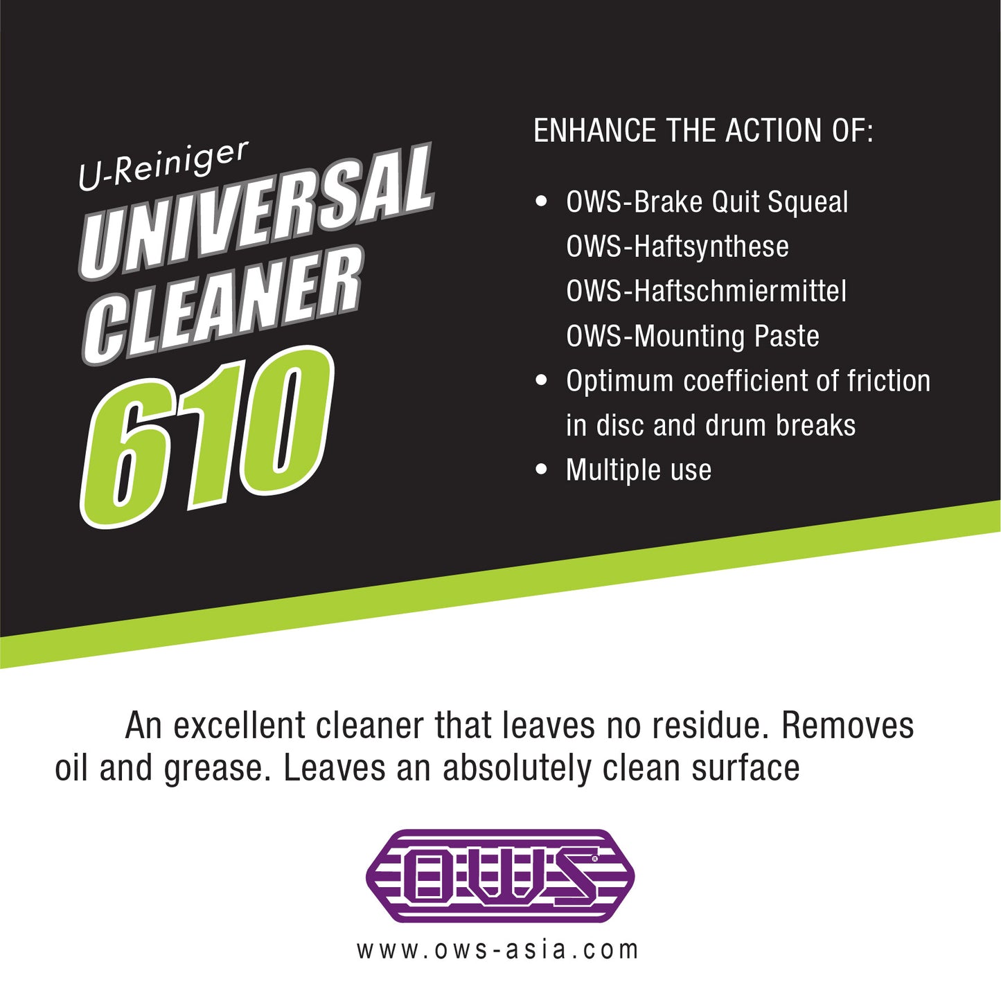OWS 610 Universal Cleaner