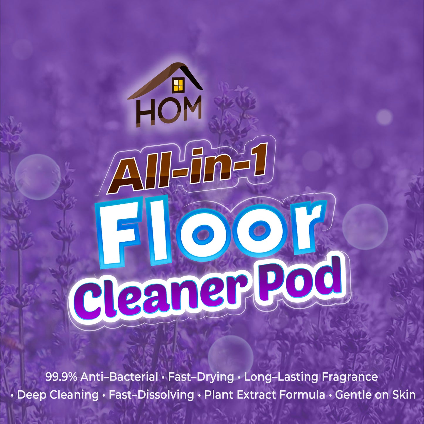 HOM All-in-1 Floor Cleaner Pods